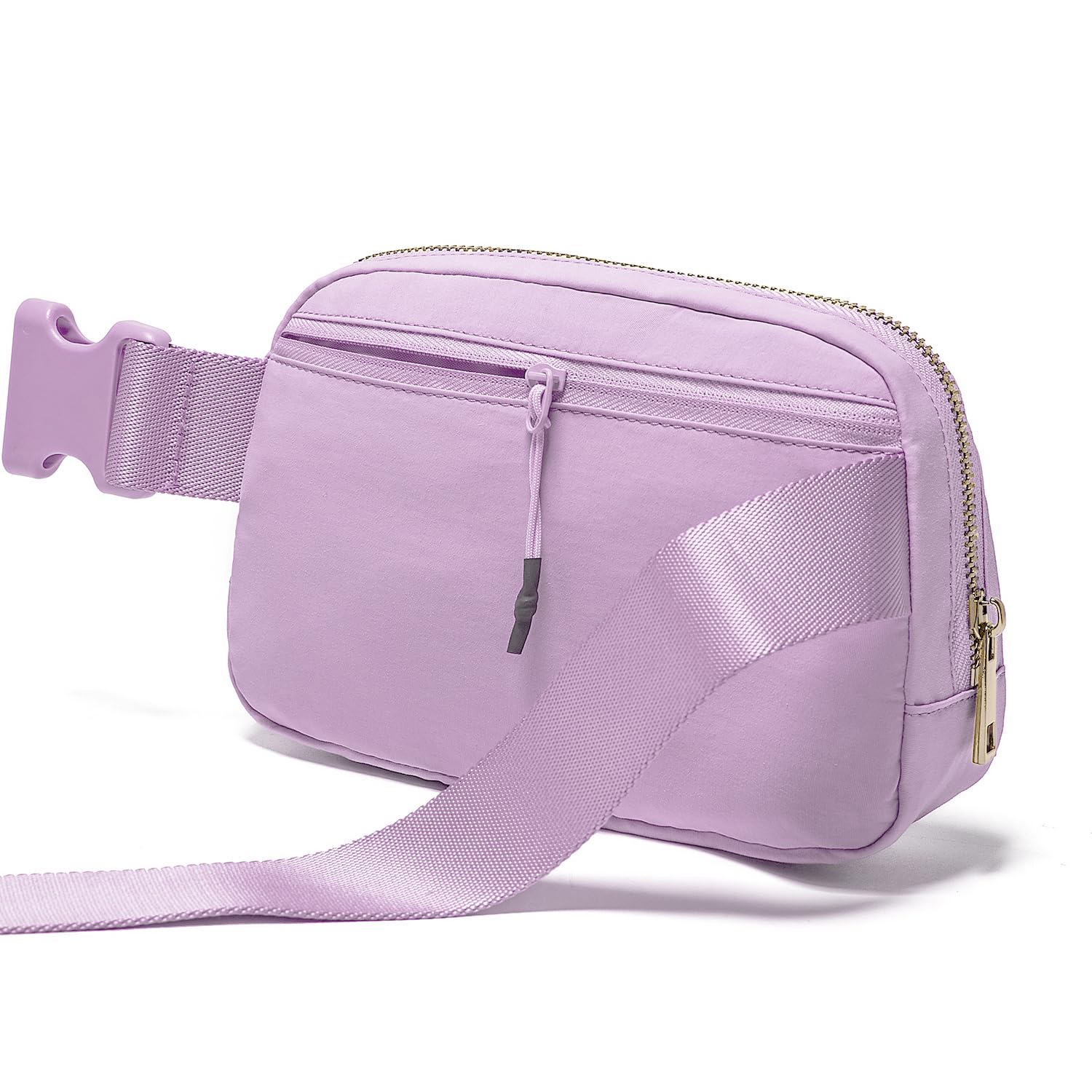 Gitus Initial Belt Bag Fanny Pack Crossbody Bag for Girls Birthday Gifts Age 8-10 Teen Girl Gifts Trend Stuff Personalized Letter Gifts for Daughter Sister (Lavender-A)
