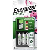 Energizer Recharge Value Charger for NiMH Rechargeable AA and AAA Batteries