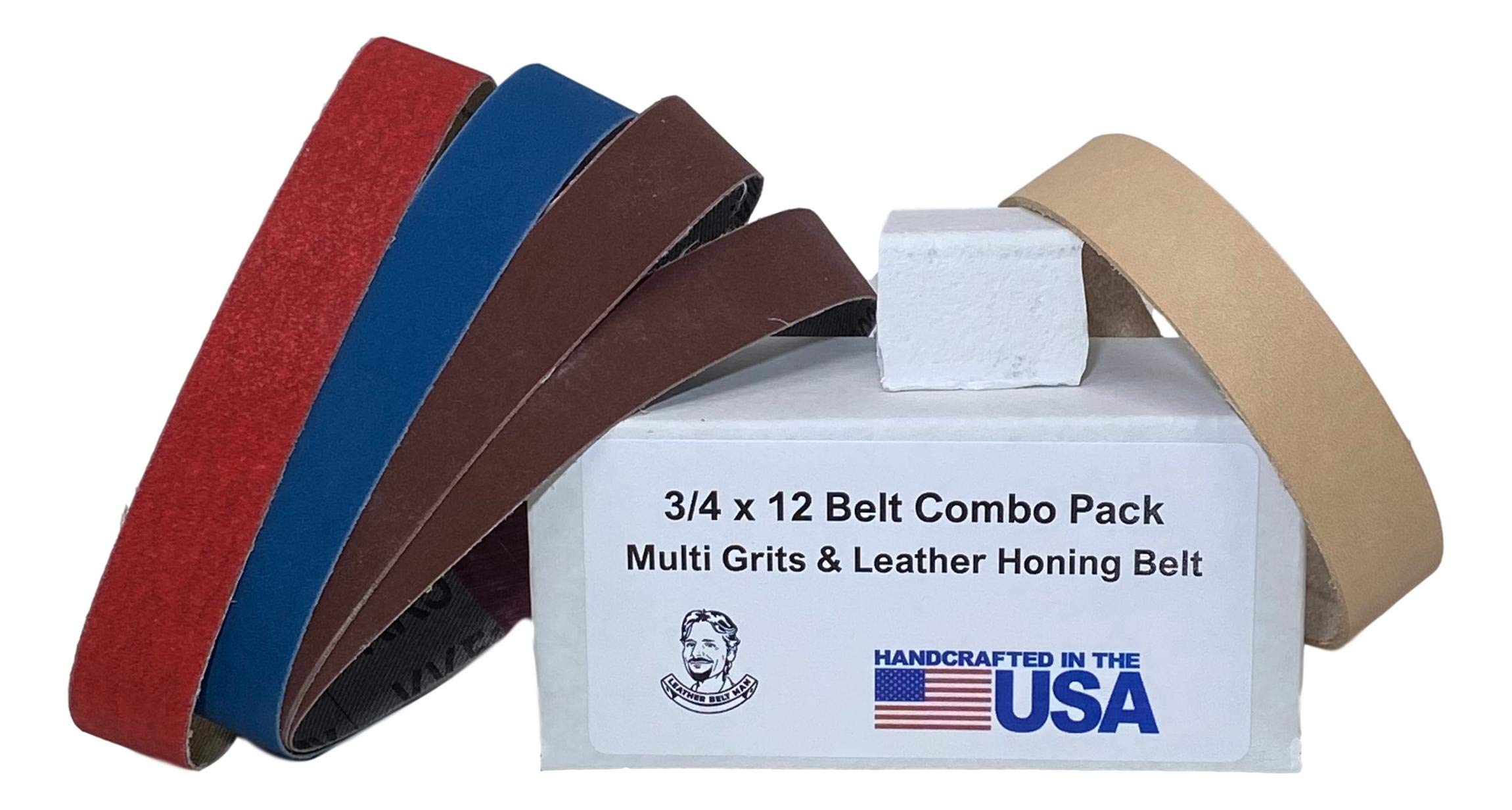 TAMROD HOLDINGS LLC 3/4" x 12" Belt Combo Pack - Fits Ken Onion WorkSharp