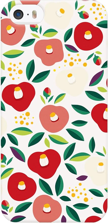 Amazon Ruuu Iphone5 Iphone5s Iphone Se 兼用 ハード ケース スマートフォン スマホ カバー 大正ロマン Type A 和柄 椿 ツバキ 花柄 花 模様 レディース おしゃれ スマートフォン用カメラレンズ 通販
