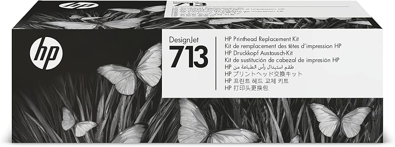HP 713 DesignJet Printhead Replacement Kit for T200 T600 Studio Printers 3ED58A