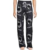 Mad Engine Wednesday Pajamas Men's Character Inspired Design Lounge Sleep Pants