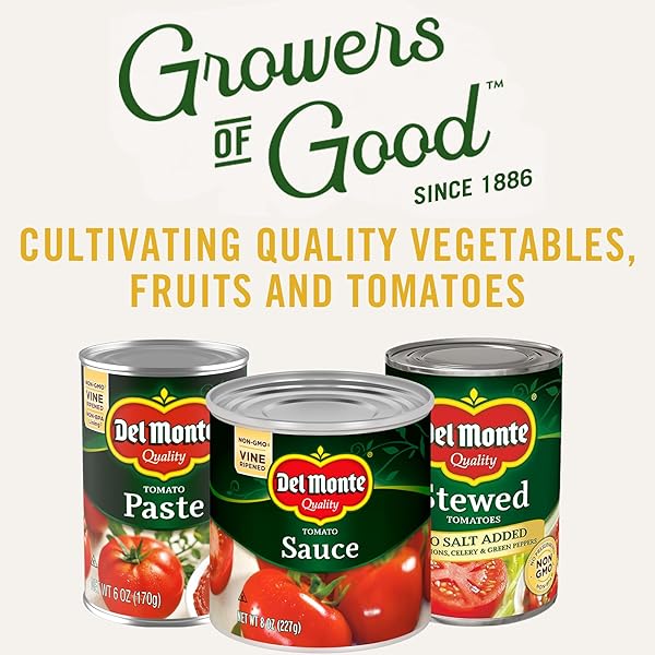 DEL MONTE TOMATO SAUCE, 8 OZ. CAN (PACK OF 4)