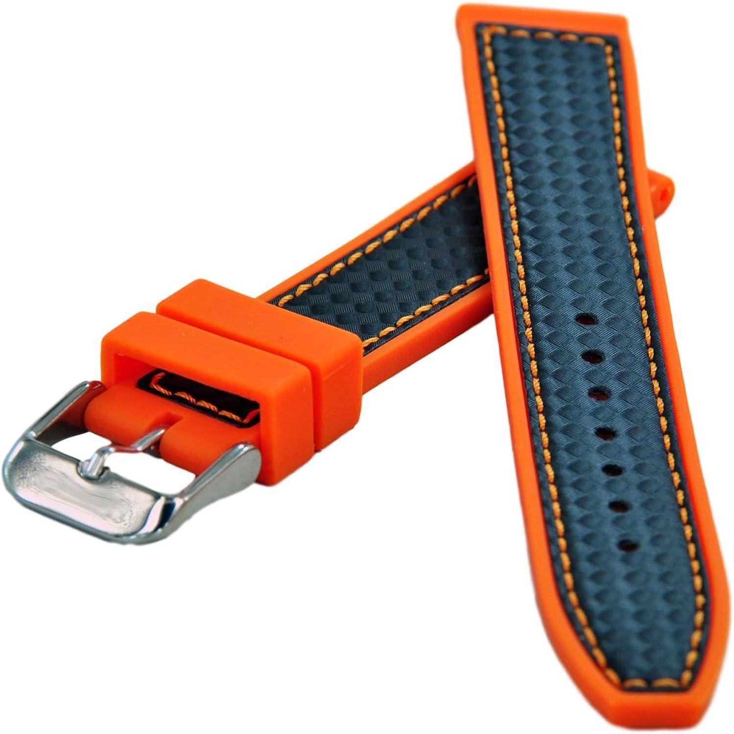 Funky Stainless Steel 16 mm Watch Band U0111L1_K0012845