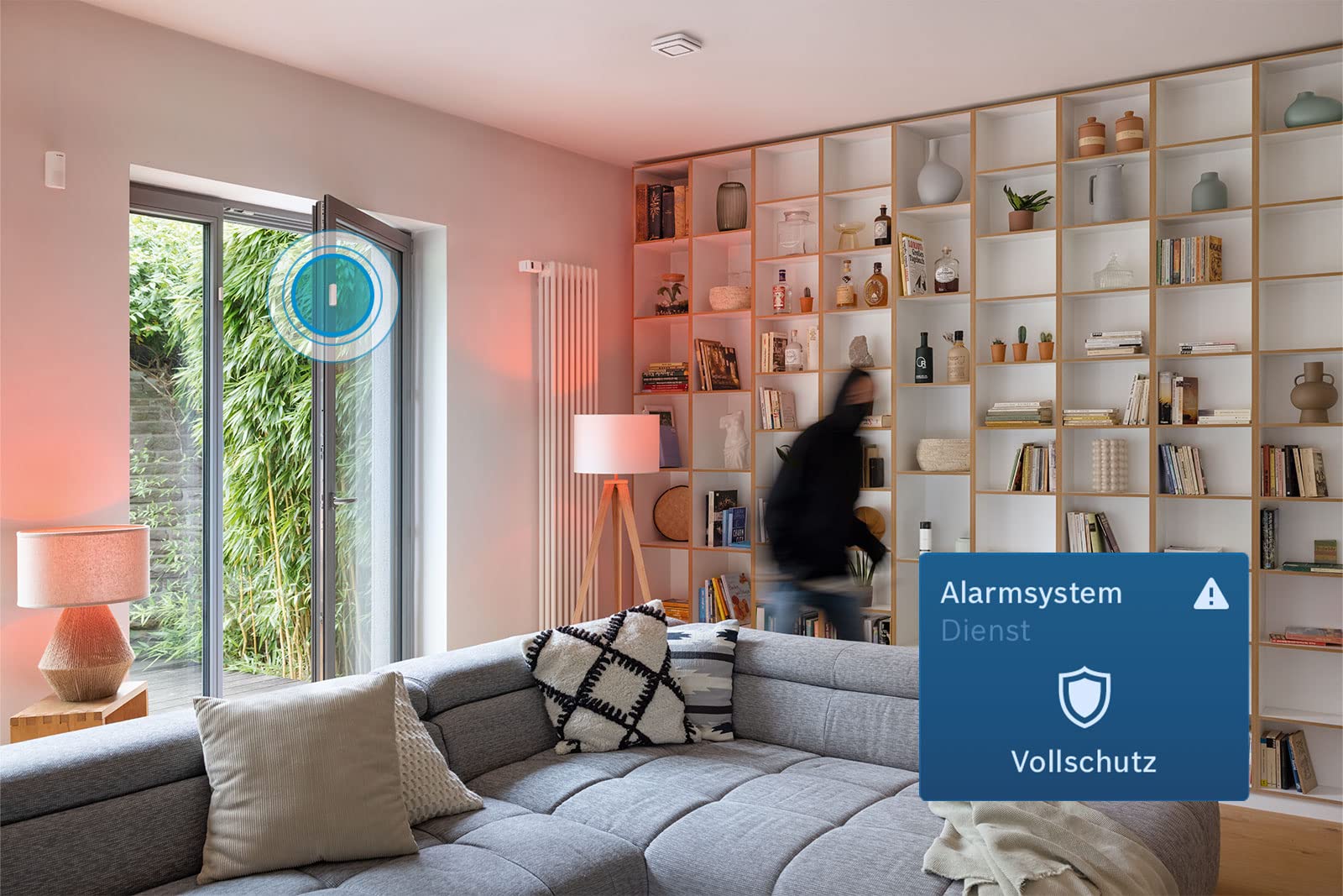 Bosch Smart Home Tür-/Fensterkontakt II Plus, Einbruchschutz mit smartem Sensor zur Erschütterungserkennung, kompatibel mit Amazon Alexa und Google Assistant, 2er-Set 2
