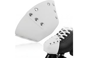 VALICLUD Roller Skate Toe Guard Protector Removable Artificial Leather Toe Cover for Skating Accessories Durable 3.93X3.93X2.