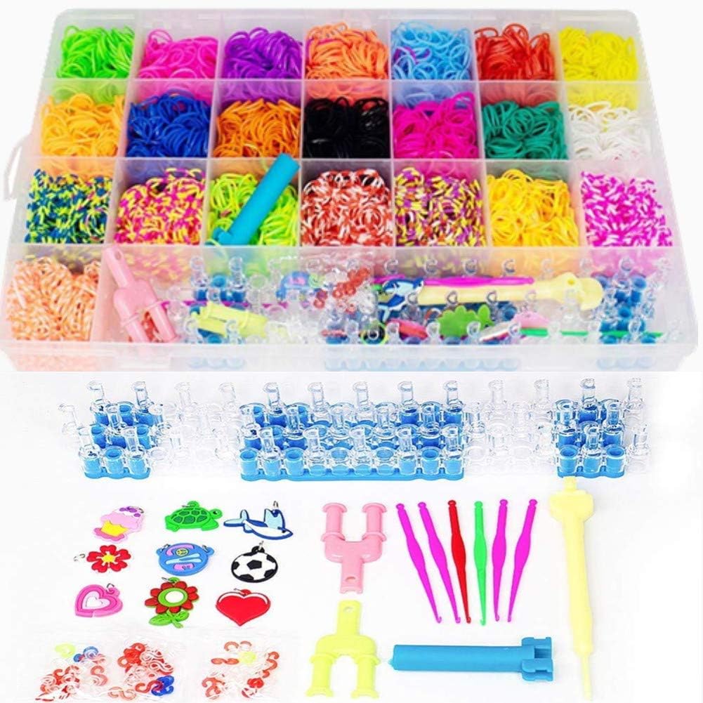 JewelleryMaking Kits Home & Kitchen Complete Loom Bands Kit 4400 Queta