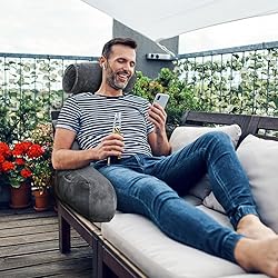 mittaGonG Reading Pillow for Sitting in Bed Adult