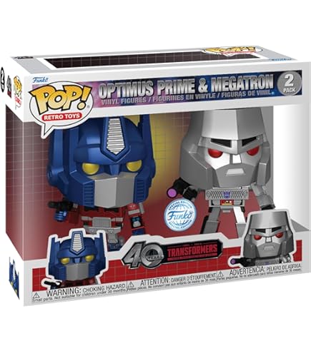Funko Pop! Retro Toys: Transformers: Generation 1-40th