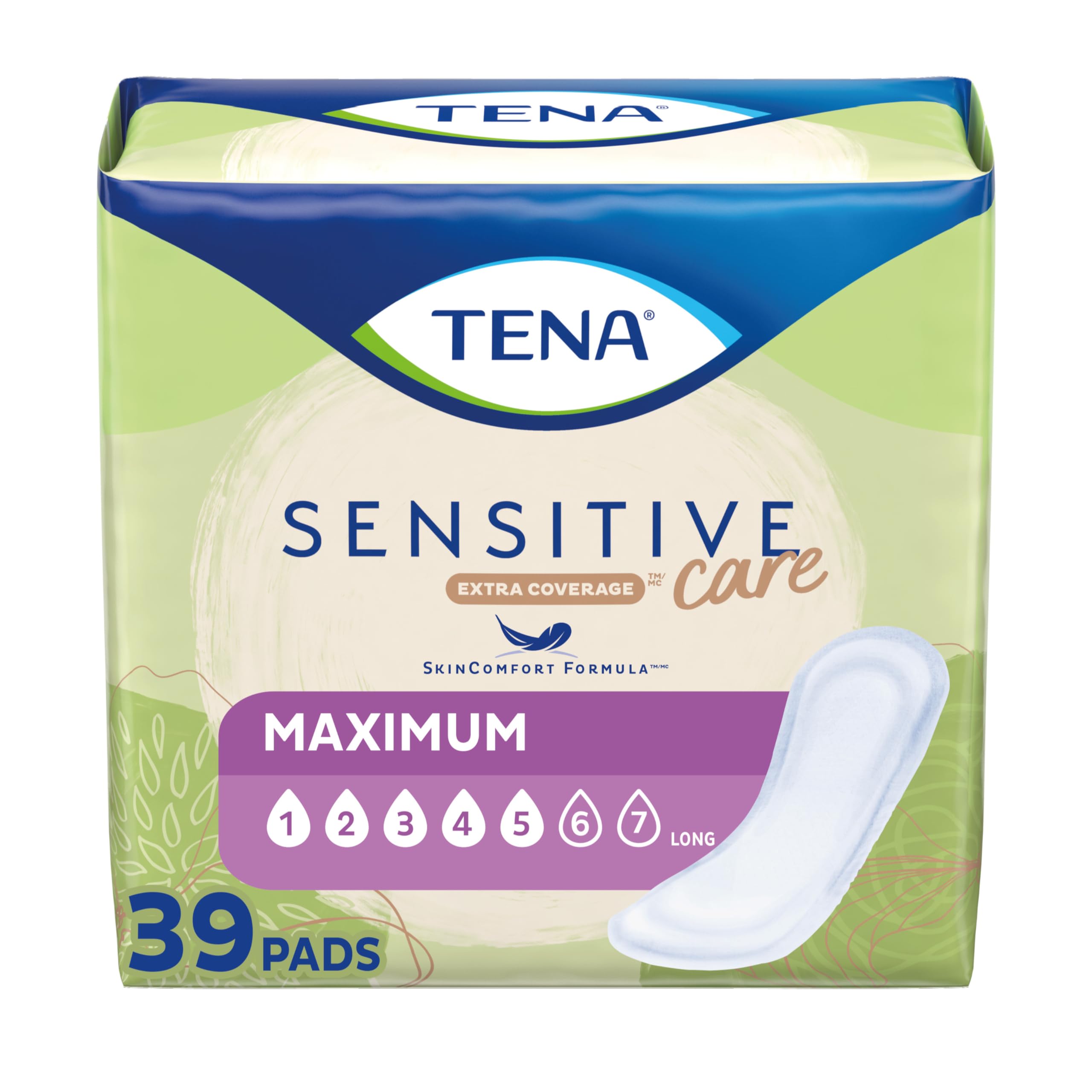 TENA Intimates Maximum Absorbency Incontinence Bladder Control Pad tena-intimates-maximum-absorbency-incontinence-bladder-control-pad