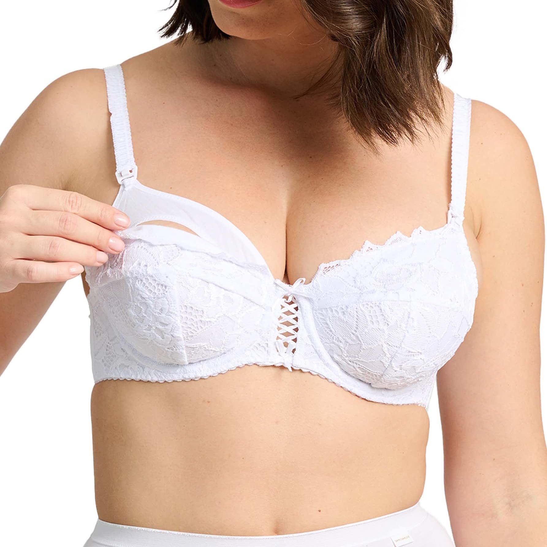 Sans complexe Women's Arum Baby Maternity Bra, (Blanc GCC), 34D (Size: 90D)