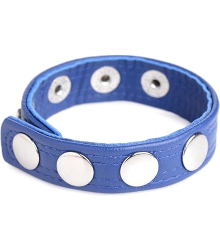 Cockring Snap Blue Line C&B Gear - 22 Cm - Neuf