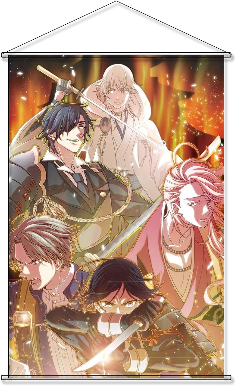 Amazon Co Jp タペストリー 刀剣乱舞 とうけんらんぶ 鶴丸国永 つるまるくになが ポスター 掛ける絵 巻物 軸物 アニメ 漫画 可愛い アニメ おしゃれ 萌え カスタム可能 90cmx60cm ホビー 通販