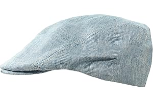 BIDDY MURPHY Irish Linen Newsboy Hat, Slim Fit Flat Cap for Men, Lightweight, Ivy, Scally, Gatsby, Cabbie Style, Imported from Ireland