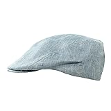 Biddy Murphy Irish Linen Newsboy Hat, Men's Slim
