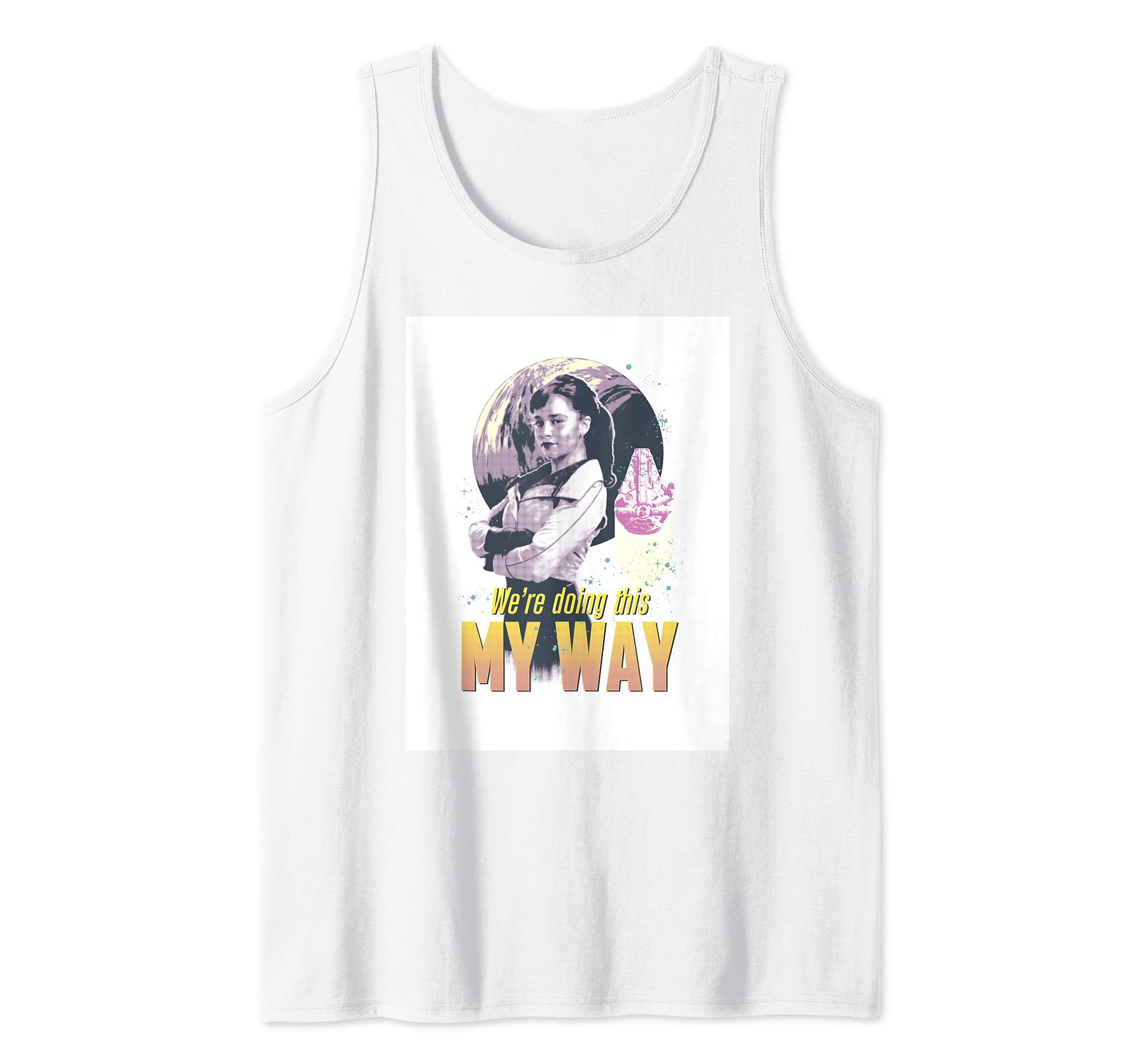 Star Wars Han Solo Movie Qi'ra My Way Comic Tank Top