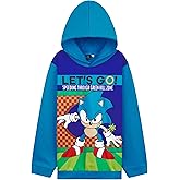 Get Trend SONIC THE HEDGEHOG Hoodie for Boys Teens Shadow Knuckles Tails Warm Hooded Sweatshirt Casual Pullover