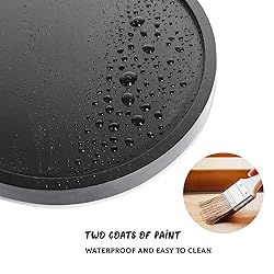 Wood Lazy Susan Organizer Kitchen Turntable for