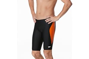 Speedo Men's PowerFLEX Eco Revolve Splice Jammer Swimsuit