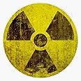 Rusted Radioactive Symbol Vinyl Waterproof Sticker Decal Car Laptop Wall Window Bumper Sticker 5"