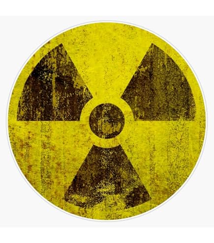 Nuclear Powered Stcker | Nuclear, Vnyl decal stckers, Stckers
