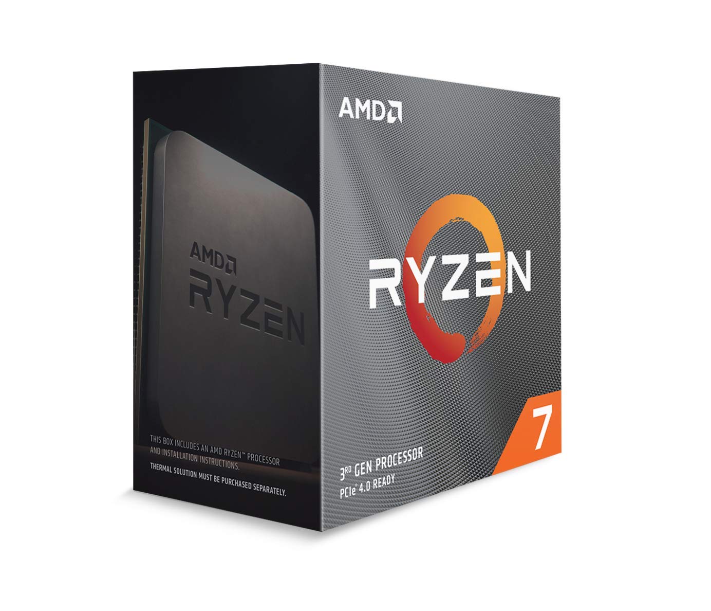 AMD Ryzen 7 3800XT Processor (8C/16T, 36MB Cache, Up to 4.7 GHz Max Boost) – Without Cooler