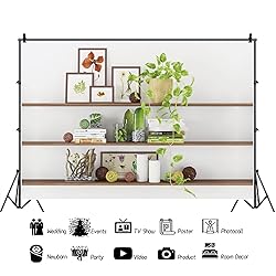 CSFOTO 10x7ft Modern Living Room Decor Backdrop