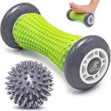 Beenax Foot Massage Roller and Spiky Ball Set for Foot Pain Relief