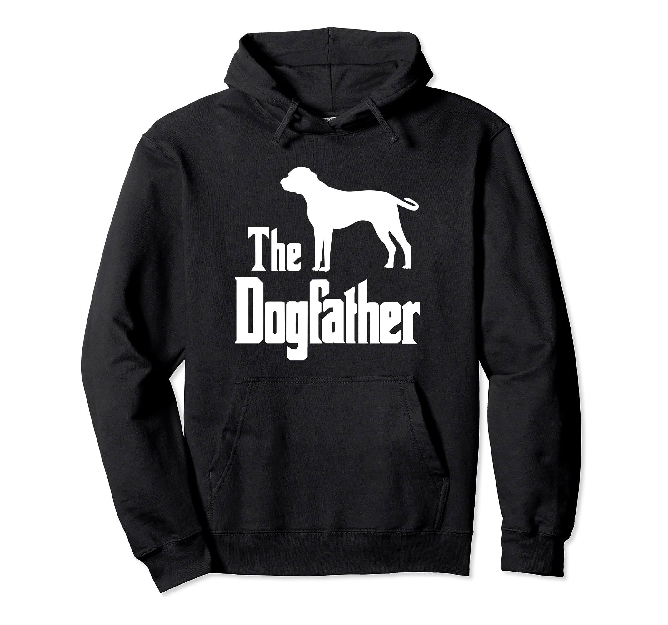 The Dogfather - funny dog gift, funny Black Mouth Cur Pullover Hoodie