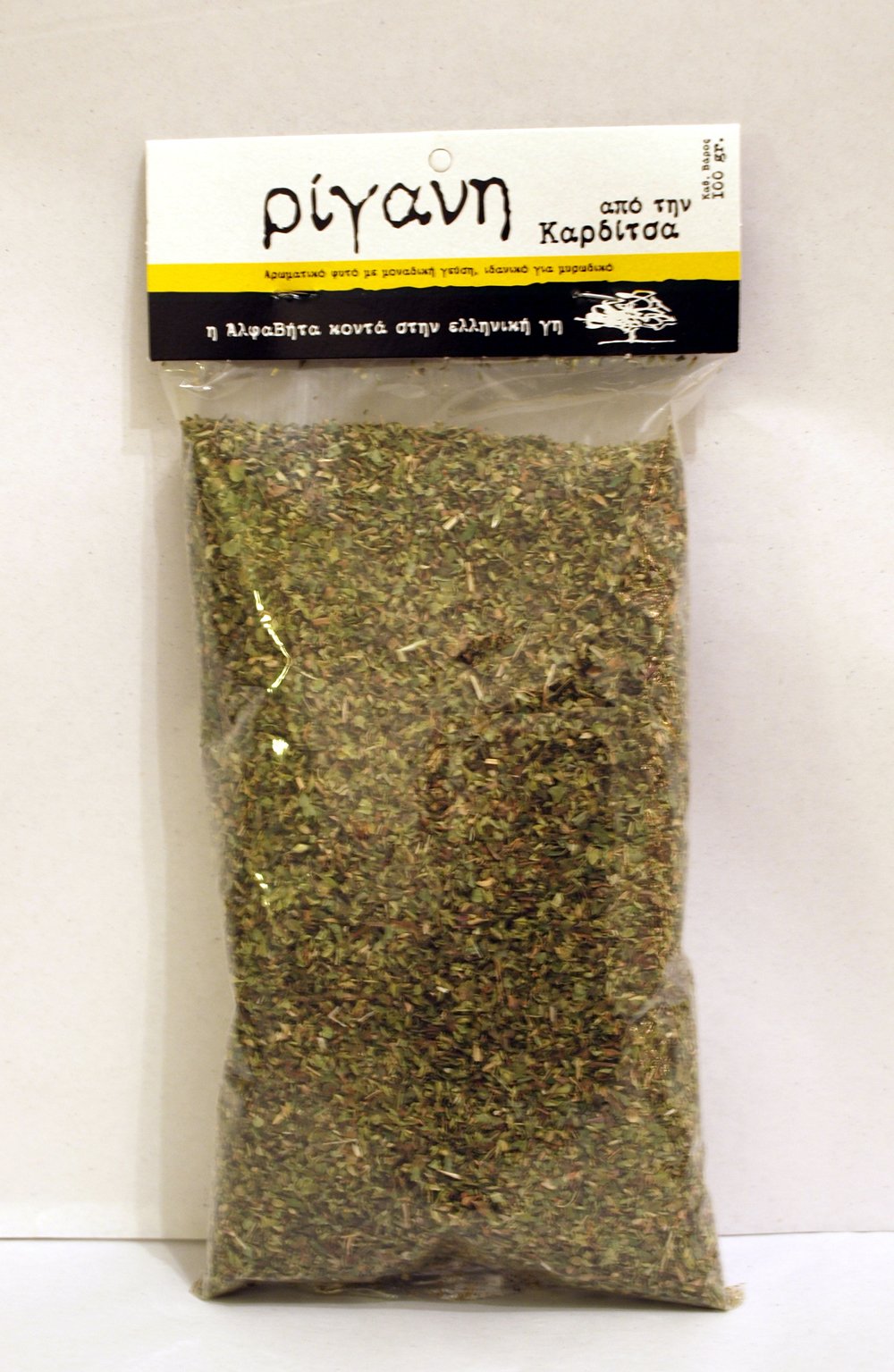 Oregano From Greek Mountains 100g Oregano Spices And