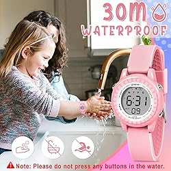 Dodosky Girls Watches Ages 6-13, Girls Digital