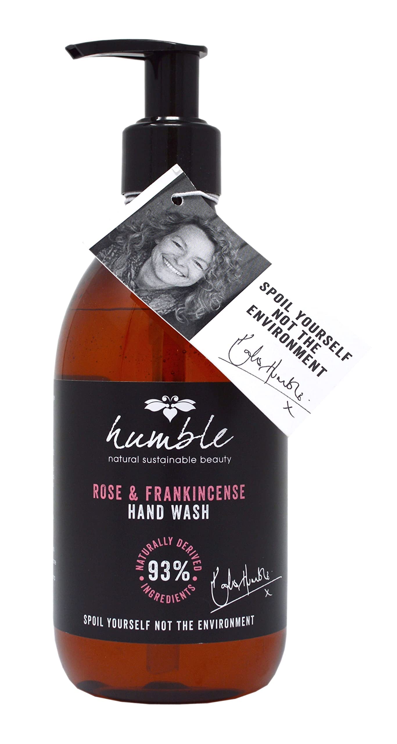 Humble Rose & Frankincense Hand Wash (285ml) - Kate Humble Products are Carefully Created so That You can Spoil Yourself Without Spoiling The Environment. Cruelty Free.