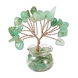 Pandahall Green Aventurine Crystal Money Tree