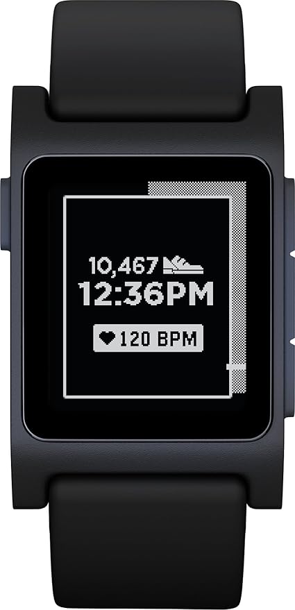 Pebble 2 Heart Rate - Smartwatch con Pantalla de 1.22