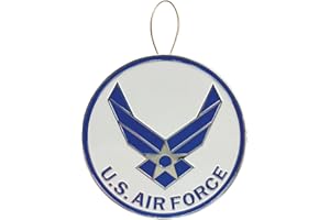 ALLIED FLAG Allied Products Air Force Wings Heroes Series Holiday Ornament - Officially Licensed Air Force Medallion
