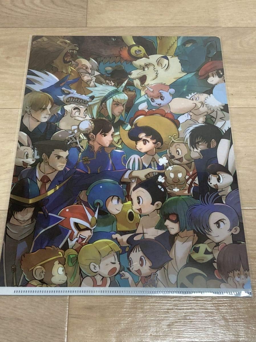 Amazon 手塚治虫記念館 Capcomvs手塚治虫 カプコン コラボ クリアファイル 全2種セット グッズ 複製原画 鉄腕アトム ヒョウタンツギ アニメ 萌えグッズ 通販