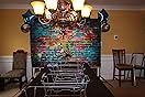 Amazon.com : Mohoo 7x5FT Colorful Brick Wall Silk