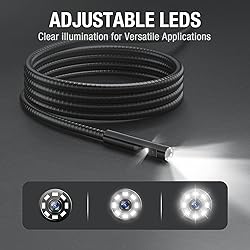 Triple Lens Borescope Inspection Camera, Teslong