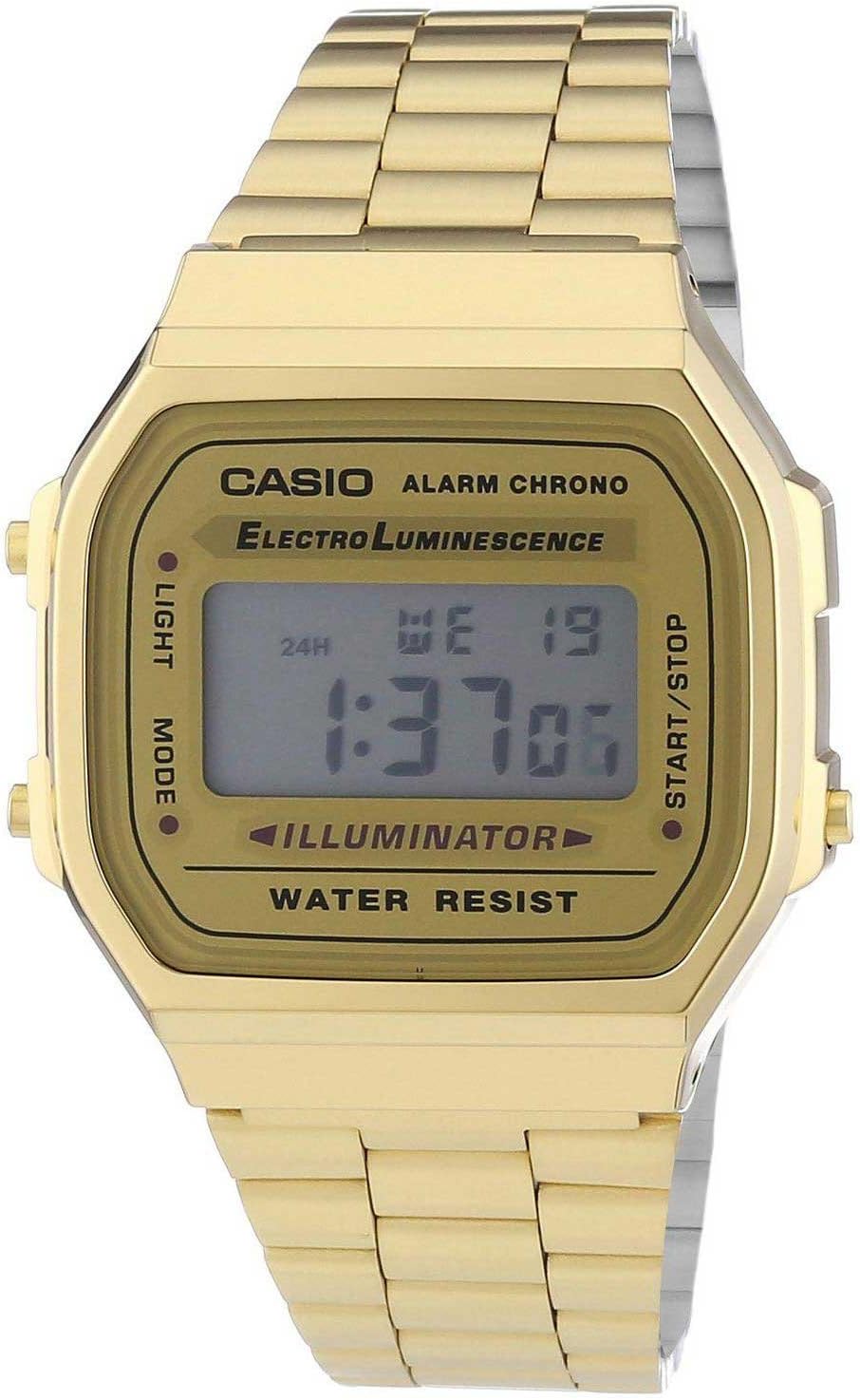 Casio Classic Digital Watch, Color Gold, Size One Size [Watch