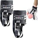 Adjustable Foot Weights Ankle Straps Dumbbell Attachment for Feet - Leg Curl Kickbacks, Leg Extensions Booty Workouts for Wom