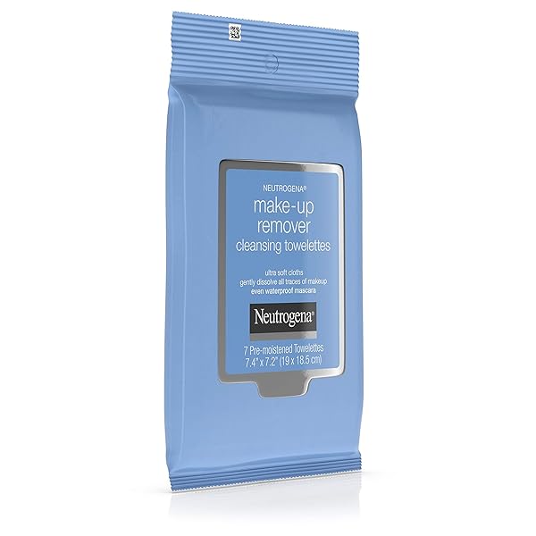 NEUTROGENA MAKE-UP REMOVER CLEANSING TOWELETTES, 7 COUNT, PACKAGING MAY VARY