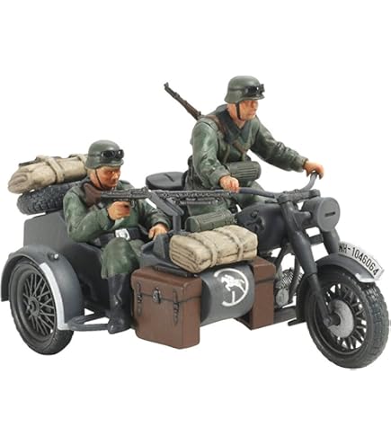 TOMさま 確認 タミヤ 1/35 R75 with Sidecar Amazon.com: WWII German BMW R75 & Zundapp KS750 Motorcycle