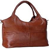 KOGTLA Vegan Leather Purses for Women with Detachable Satchel Strap, Ladies Handbags, Tote Hobo Bags with Top Handle