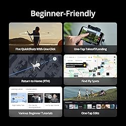 DJI Mini 4K Drone Quadcopter Fly More Combo with