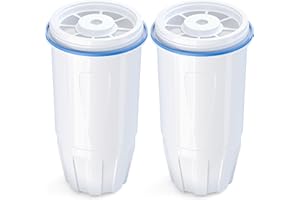 Upgraded Water Filter Replacement Fit for Zero Pitcher and Dispenser ZR-001 ZR-004 ZP-006 ZR-017, Six-Stage Filter System, Effectively Reducing Lead, Chromium, and Contaminants, 2 Packs, By BOGDA