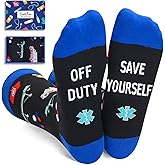 Gifts for Nurse Doctor EMT - Funny Nurse Doctor Paramedic Vet Tech Cancer Gift Socks