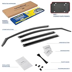Goodyear Shatterproof in-Channel Window Deflectors
