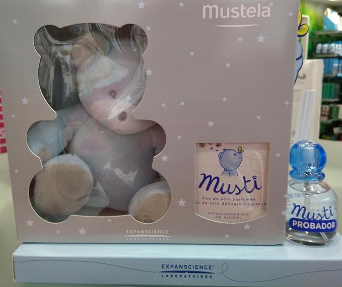MUSTELA Musti Eau de Soin 50ML + Osito de Peluche