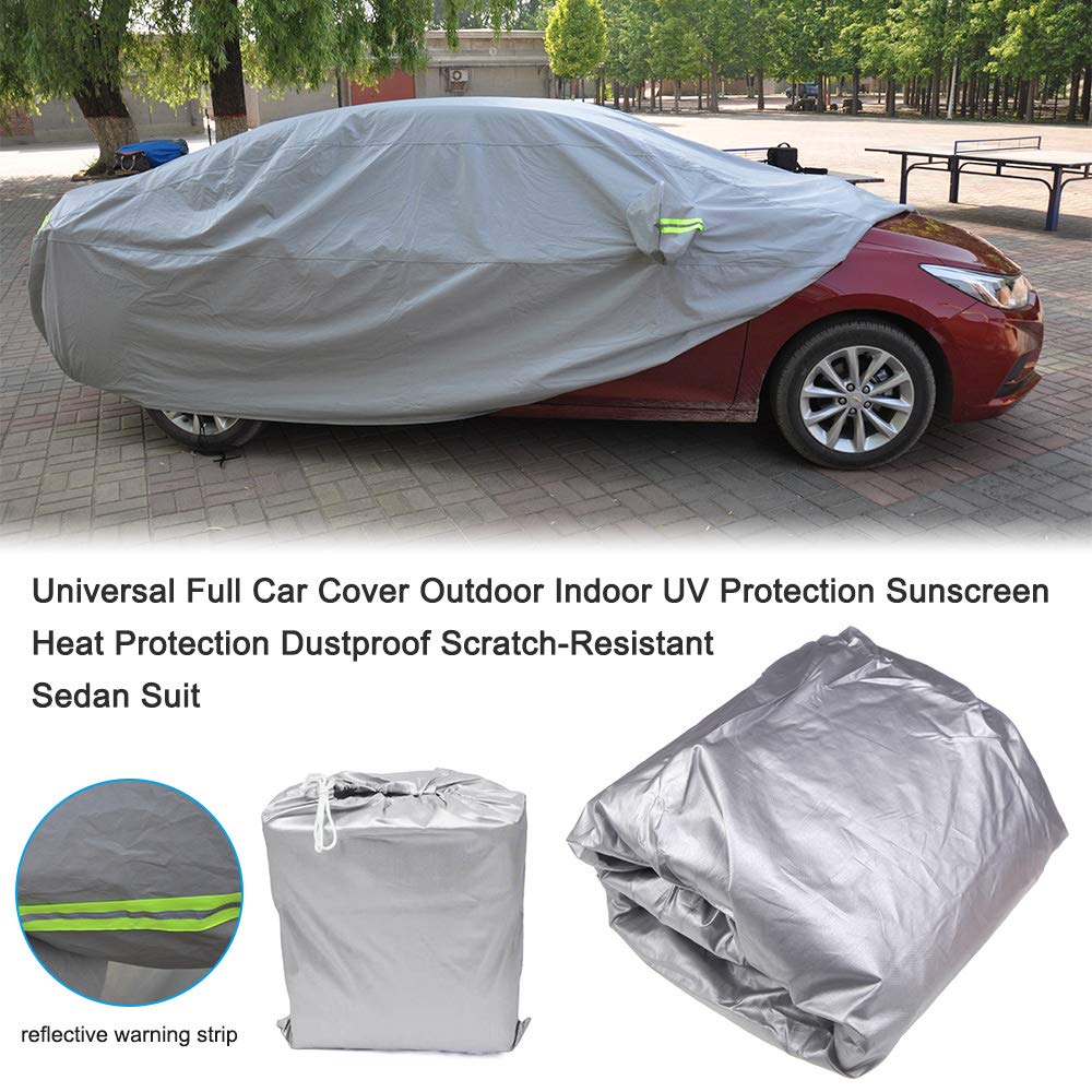 KKmoon Funda Exterior de Coche Lluvia 490 x 178 x 119cm y Nieve
