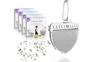 PEEONME Pee Guard for Toilet Seat Adult Men & Boys | Universal Splash Reducer with Detergent for a Cleaner Bathrooms | Urine Guard for Toilet Seat for Sanity Protection (4 Pack, Lavender)